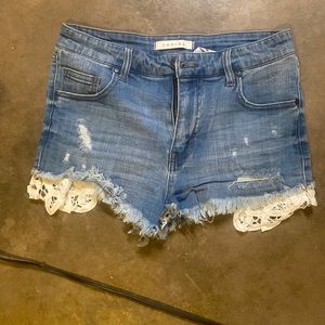 Jean shorts!
